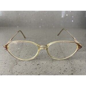 Bella Italia eyeglass frames ONLY 216 SKY 52-17-135 Full rim oval vintage